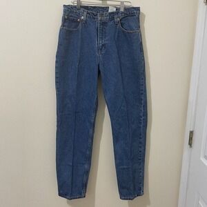 Vintage Jordache Womens High Rise Straight Leg Jeans Medium Wash Blue Size 11/12